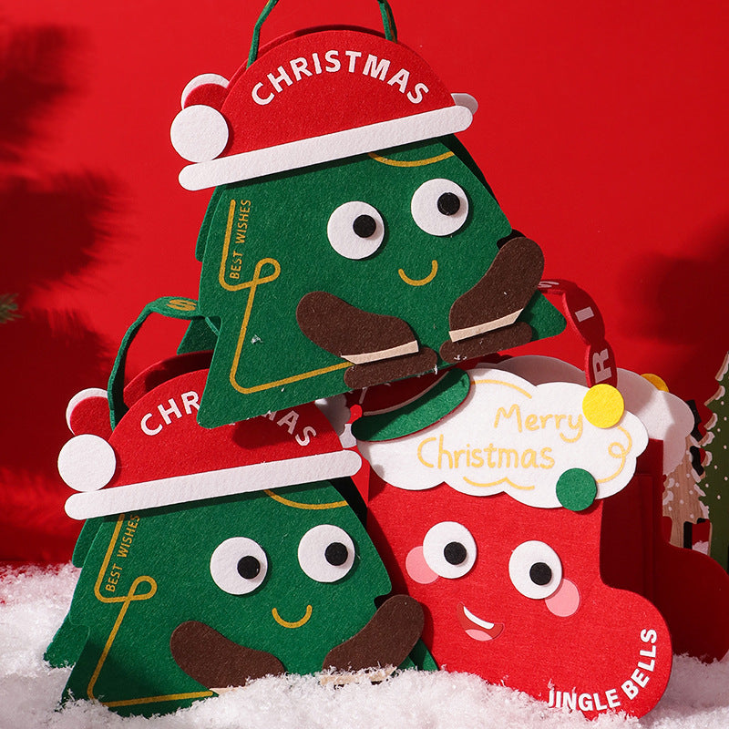 Christmas Gift Felt Bag Gift Cartoon Gift Packaging
